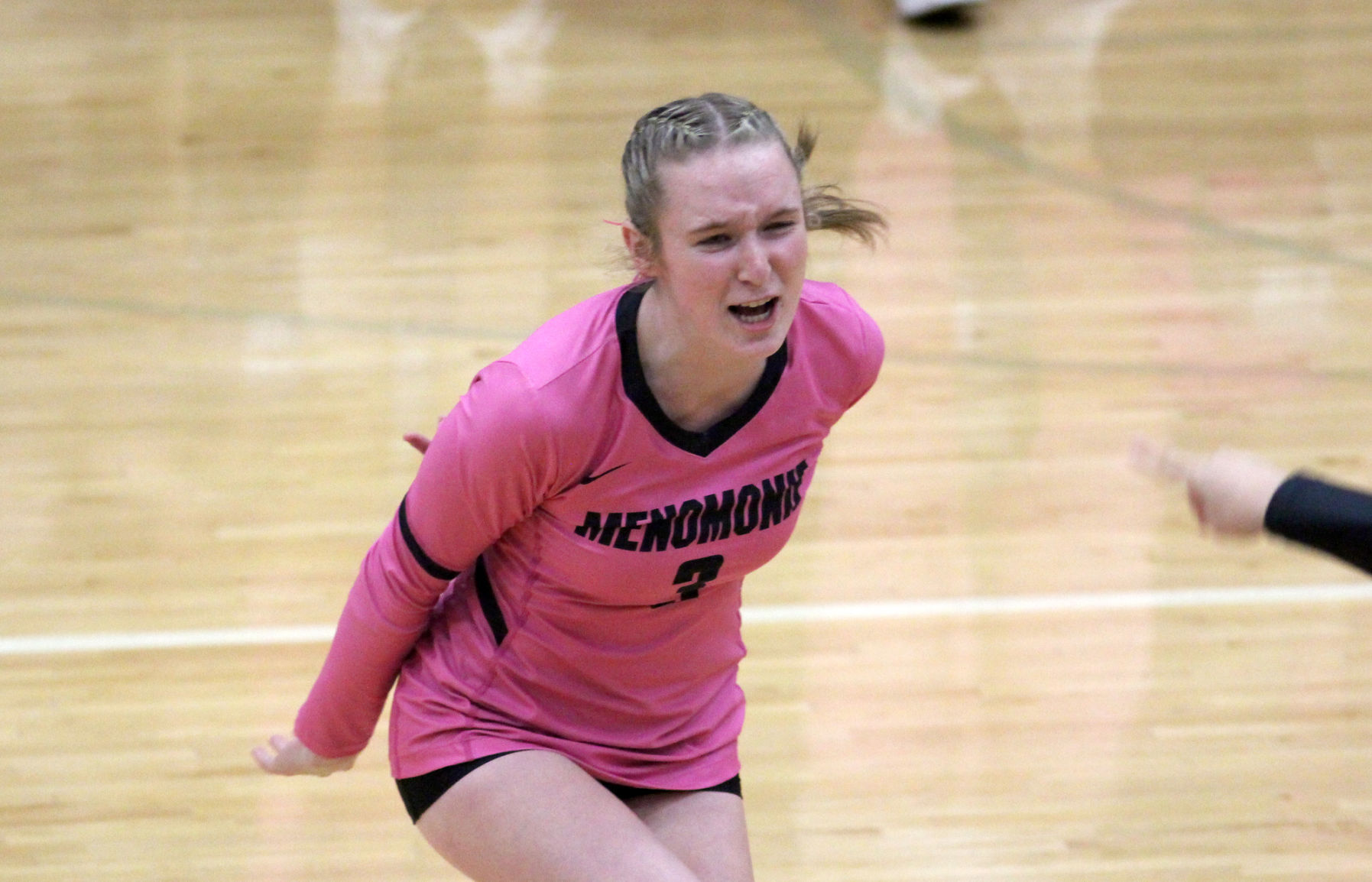 Chi-Hi volleyball at Menomonie 9-23-21